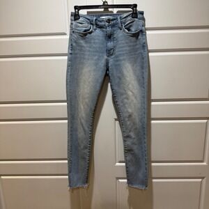 Sam Edelman Stiletto High‎ Rise Skinny Ankle Jeans Light Wash Size 27